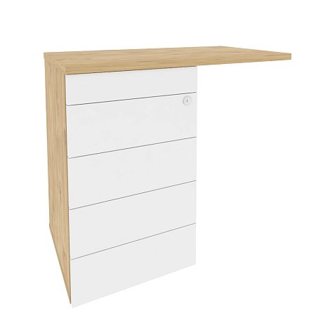 Тумба приставная л/пр (TIP-ON) Onix Direct O.TPU-4 TIP