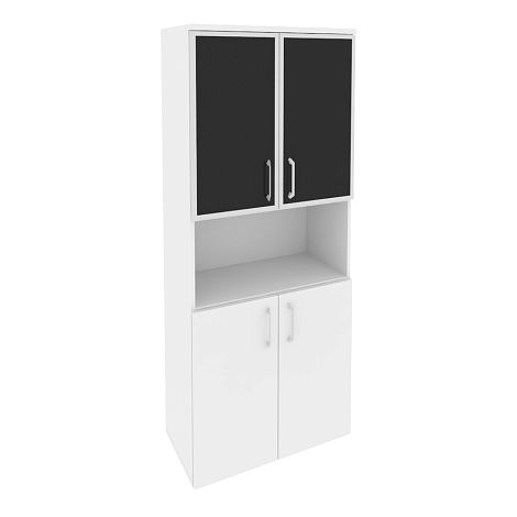 Высокий широкий стекло лакобель черное в раме ОНИКС ДИРЕКТ O.ST-1.4R black