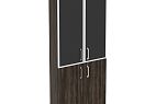 Высокий широкий стекло лакобель черное в раме ОНИКС ДИРЕКТ O.ST-1.2R black