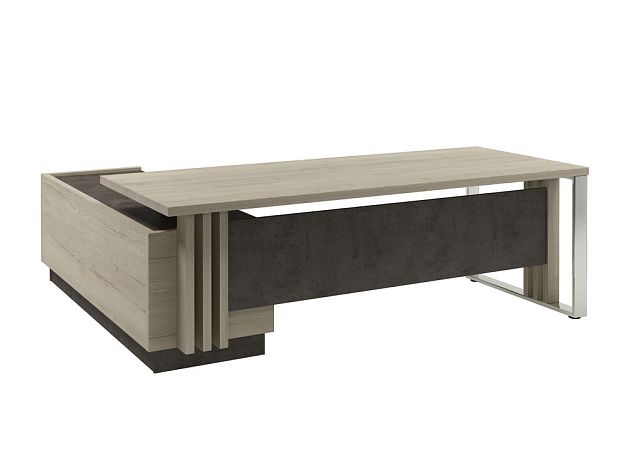 Vestar Стол руководителя с опорной тумбой Z-422 л/пр (возможна установка блока розеток)