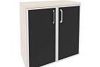 Низкий широкий стекло лакобель черное в раме ОНИКС ДИРЕКТ O.ST-3.2R black
