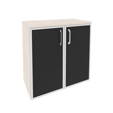 Низкий широкий стекло лакобель черное в раме ОНИКС ДИРЕКТ O.ST-3.2R black