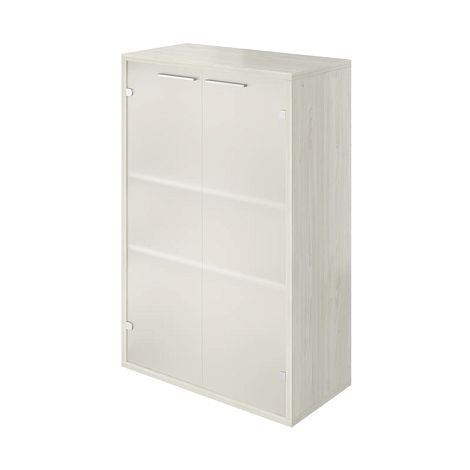 Низкий со стеклом сатин Дублин ДБ49