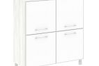 Четырехсекционный стекло лакобель белое в раме ЯЛТА LT.SD-1.2 R white
