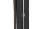 Высокий широкий стекло лакобель черное в раме ОНИКС ДИРЕКТ O.ST-1.10R black