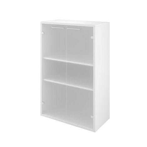 Низкий со стеклом сатин Дублин ДБ49