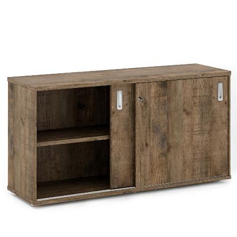 Шкаф-купе низкий с замком и 4 полками Васанта V-78