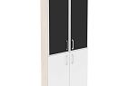 Высокий широкий стекло лакобель черное в раме ОНИКС ДИРЕКТ O.ST-1.2R black