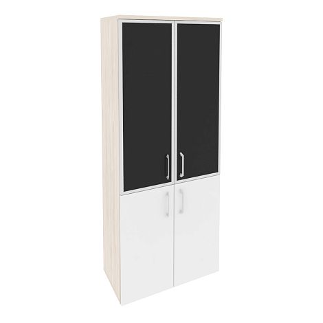 Высокий широкий стекло лакобель черное в раме ОНИКС ДИРЕКТ O.ST-1.2R black
