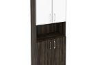Высокий широкий стекло лакобель белое в раме ОНИКС ДИРЕКТ O.ST-1.4R white