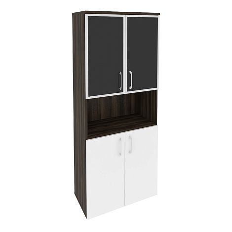 Высокий широкий стекло лакобель черное в раме ОНИКС ДИРЕКТ O.ST-1.4R black