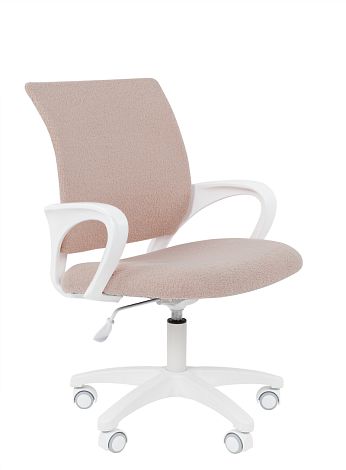 CHAIRMAN KIDS 103 LT велюр белый пластик