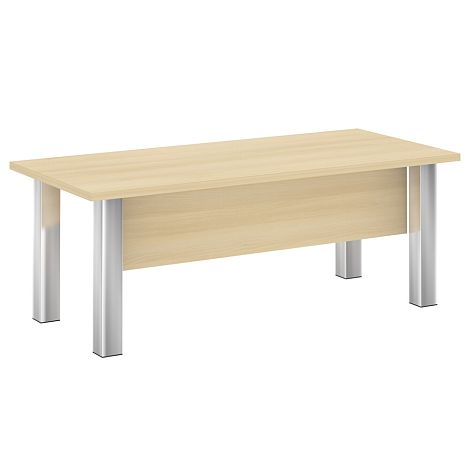 Yalta Стол руководителя (опоры-нерж.сталь) M-LT.D-20.1