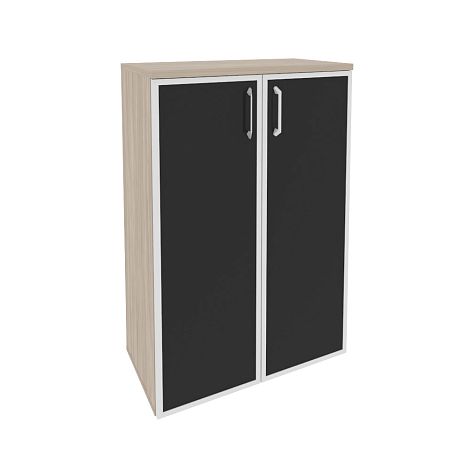 Средний широкий стекло лакобель черное в раме ОНИКС ДИРЕКТ O.ST-2.4R black