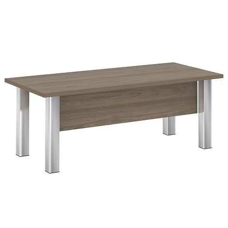 Yalta Стол руководителя (опоры-нерж.сталь) M-LT.D-20.1