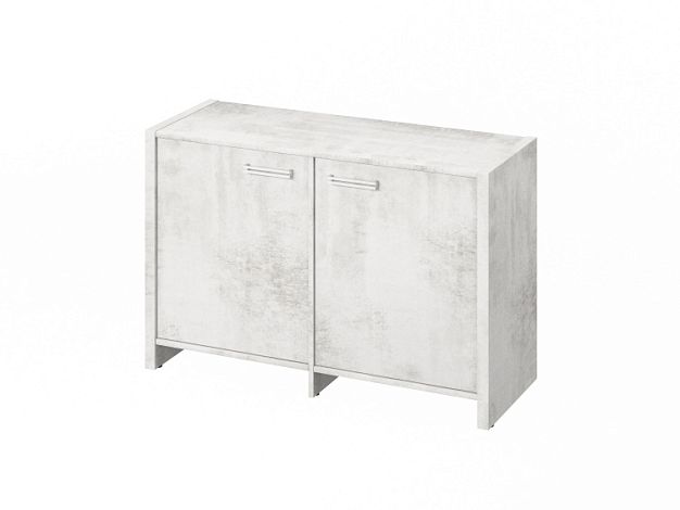 Тумба с 2 дверьми (фурнитура INOX) Festus FI-12-02.D