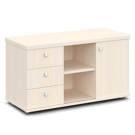 Тумба приставная с раздвижной дверью Васанта V-491