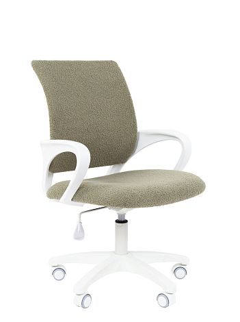 CHAIRMAN KIDS 103 LT велюр белый пластик