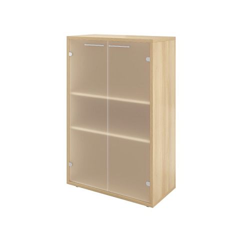 Низкий со стеклом сатин Дублин ДБ49