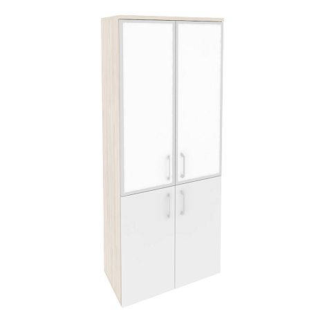 Высокий широкий стекло лакобель белое в раме ОНИКС ДИРЕКТ O.ST-1.2R white