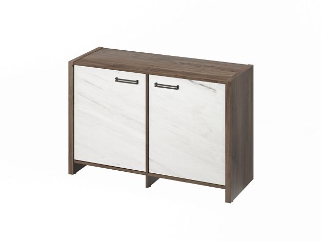 Тумба с 2 дверьми (фурнитура ЧЕРНАЯ) Festus FB-12-02.G