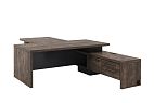 Torston Стол с тумбой + брифинг T-820 л/пр (возможна установка блока розеток)