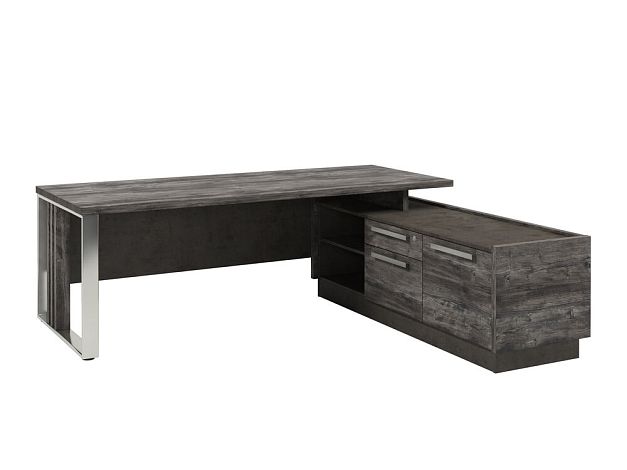 Vestar Стол руководителя с опорной тумбой Z-422 л/пр (возможна установка блока розеток)