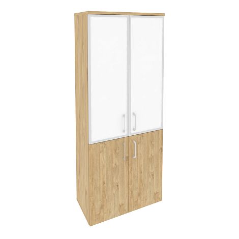 Высокий широкий стекло лакобель белое в раме ОНИКС ДИРЕКТ O.ST-1.2R white