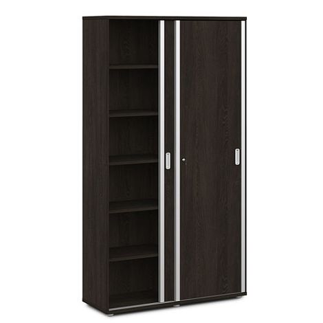 Шкаф-купе с замком и 12 полками Васанта V-77