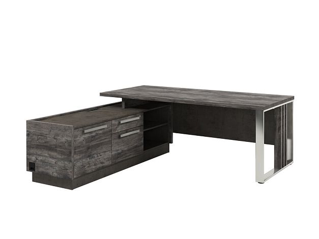 Vestar Стол руководителя с опорной тумбой Z-420 л/пр (возможна установка блока розеток)