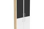 Высокий широкий стекло лакобель черное в раме ОНИКС ДИРЕКТ O.ST-1.2R black