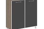 Четырехсекционный стекло лакобель черное в раме LT.SD-1.4R black