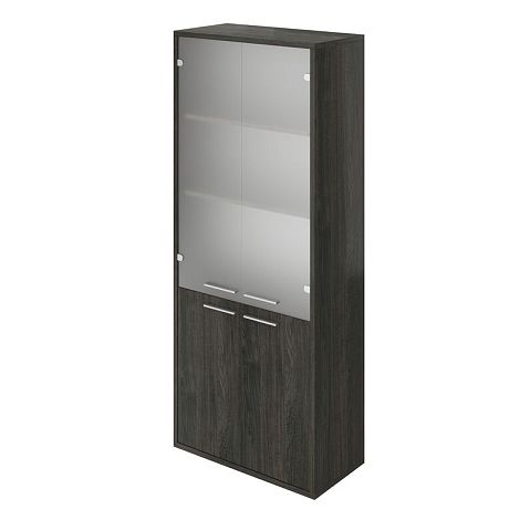 Высокий со стеклом сатин Дублин ДБ42