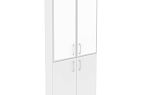 Высокий широкий стекло лакобель белое в раме ОНИКС ДИРЕКТ O.ST-1.2R white