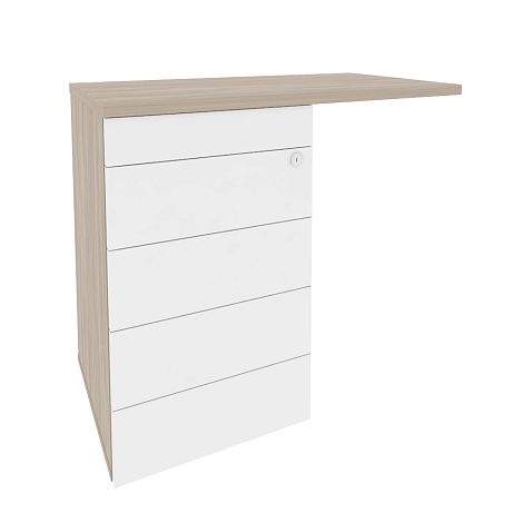 Тумба приставная л/пр (TIP-ON) Onix Direct O.TPU-4 TIP