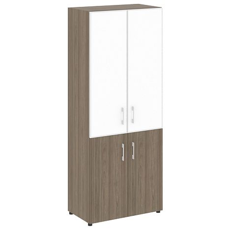 Высокий широкий стекло лакобель белое в раме LT.ST-1.2 R white